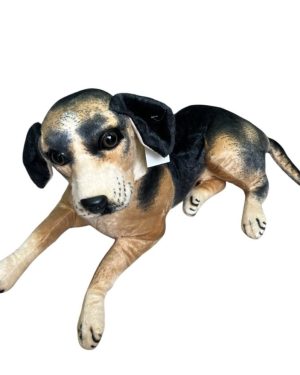 MASKOTKA PLUSZAK PRZYTULANKA LEŻĄCY PIES 6792556