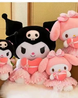 ZABAWKA MASKOTKA KUROMI PLUSZOWA 45CM 6792564