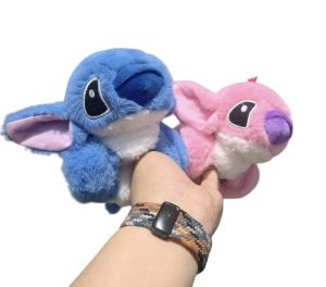 Urocza Maskotka STITCH na Rękę – Pluszak Bransoletka 15 cm 6792566
