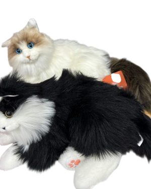 CHONGKER Ręcznie Wykonana Pluszowa Ragdoll-Kotka  Dla Dzieci i Seniorów 6792567