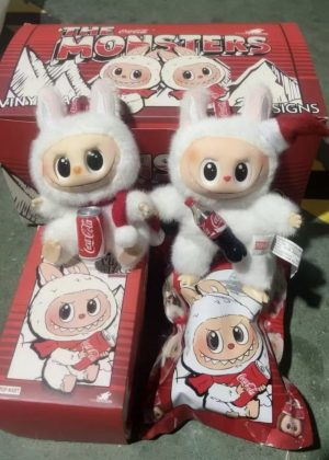 Torba typu „fullbox” Labubu  maskotki  coca-cola 6792570