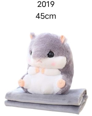 Maskotka chomik z kocem 6792639