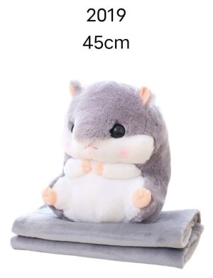 Maskotka chomik z kocem 6792639