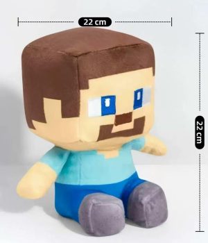 MINECRAFT  DUŻA PLUSZOWA MASKOTKA PLUSZAK POSTAĆ Z GRY PRZYTULANKA 6792677