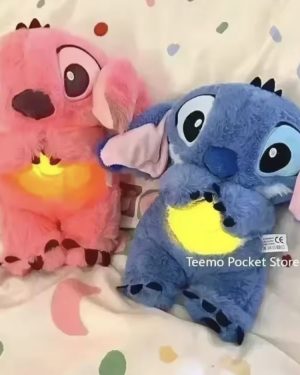 MASKOTKA STITCH MIŚ SZUMIĄCY ODDYCHAJĄCY PRZYTULANKA ODDYCHAJĄCA USPOKAJACZ 6792708