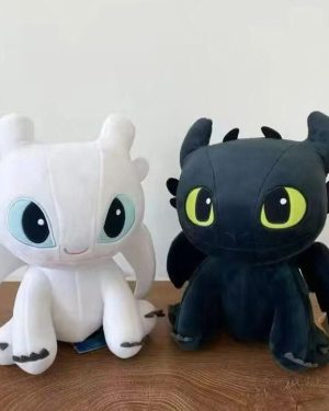 SZCZERBATEK NOCNA FURIASMOK JAK WYTRESOWAĆ SMOKA MASKOTKA PLUSZOWY 30 CM 6792720