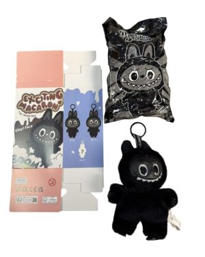 Torba typu „fullbox” Labubu Czarny Macaroni 6792801