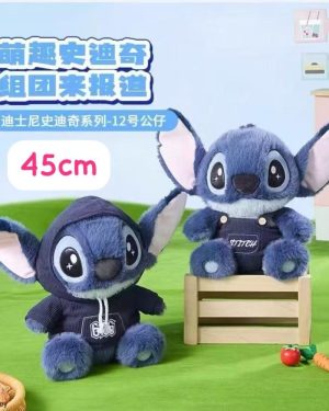 45CM DUŻY STICH Z LILO I STITCH NIEBIESKA MASKOTKA PLUSZOWA PLUSZAK DLA DZIEC 6792811