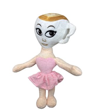 MASKOTKA przytulanka pluszak Balerina Capucina BRAINROT 6792836