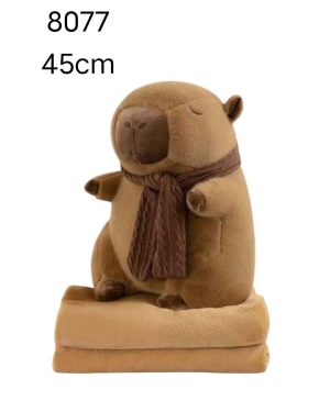 Kapibara z kocem 45 cm 6792837