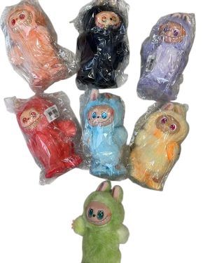 Labubu chodzący powtarzający głos grający zielony Inspirowany POP MART 6792870