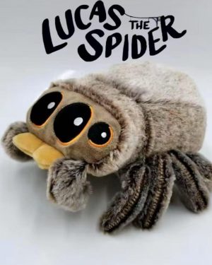 15 cm pluszowa lalka mały pająk Lucas Prezenty świąteczne 6792890