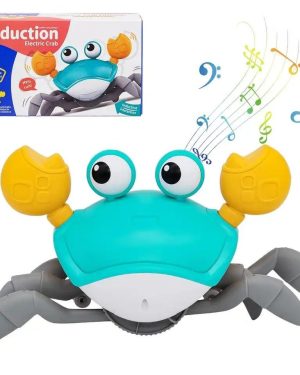 ELEKTRONICZNA EDUKACYJNE ZABAWKI PEŁZAJĄCY KRAB -BATERIA 6792908