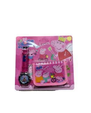 PORTFEL + ZEGAREK dla małego fana 6792915