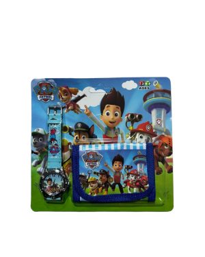 PORTFEL + ZEGAREK dla małego fana 6792916