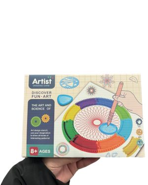 ZABAWKA SPIROGRAF ZESTAW DO RYSOWANIA szablony zestaw kreatywny 6792966