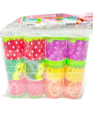 ZABAWKA SPRĘŻYNA BURGER MAGICZNA CHODZĄCA KOLOROWA 6793017