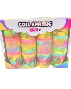 ZABAWKA SPRĘŻYNA BURGER MAGICZNA CHODZĄCA KOLOROWA 6793018