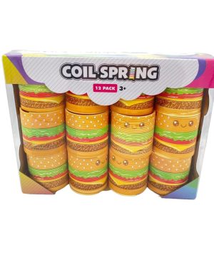 ZABAWKASPRĘŻYNA BURGER MAGICZNA CHODZĄCA KOLOROWA 6793022