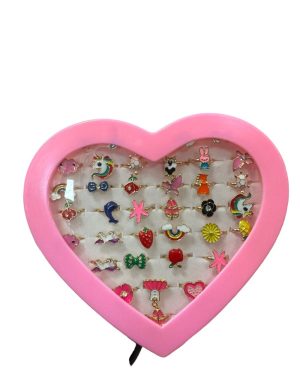 Zestaw pierścionków  36 sztuk 6793095