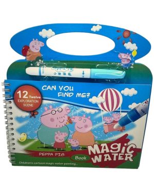 ŚWINKA PEPPA KOLOROWANKA WODNA MAGICZNY FLAMASTER 6793134