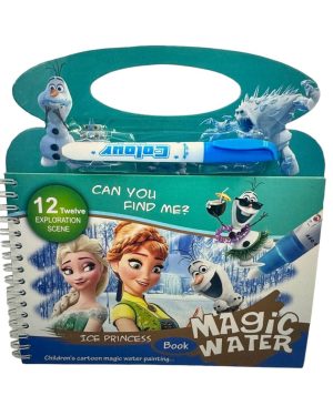 KRAINA LODU KOLOROWANKA WODNA MAGICZNY FLAMASTER 6793135