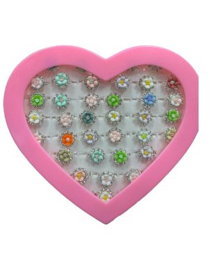 Zestaw pierścionków  36 sztuk 6793168