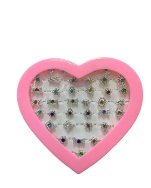 Zestaw pierścionków  36 sztuk 6793173