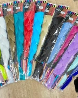 WŁOSY SYNTETYCZNE DO WARKOCZY 6793215