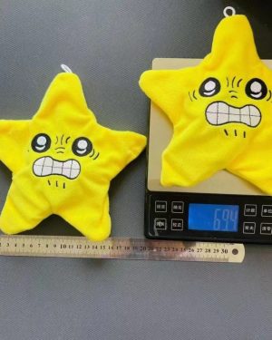 Nowe ruchome gwiazdy pluszowe zabawki zabawny tańczący meteor wisiorek lalk 6793283