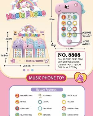 ZABAWKA ZABAWKOWY TELEFON DLA DZIECI 6793330