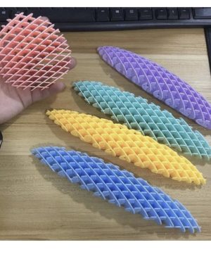 ZABAWKA ANTYSTRESOWA ROZCIAGAJĄCA SIĘ MAGICZNY ROBACZEK FIDGET SPINNER 6793352