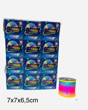 SPREŻYNA TĘCZOWA MAGICZNA SPRĘŻYNKA MAGIC KOLOROWA 6793404
