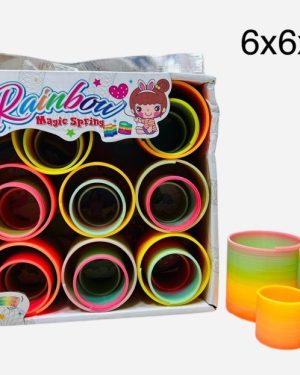 SPREŻYNA TĘCZOWA MAGICZNA SPRĘŻYNKA MAGIC KOLOROWA 6793405