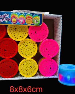 SPREŻYNA TĘCZOWA MAGICZNA SPRĘŻYNKA MAGIC KOLOROWA 6793407