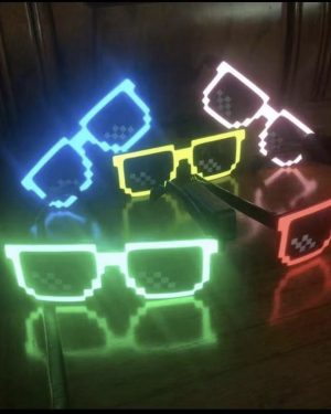 Okulary LED Minecraft NA bateria 6793450