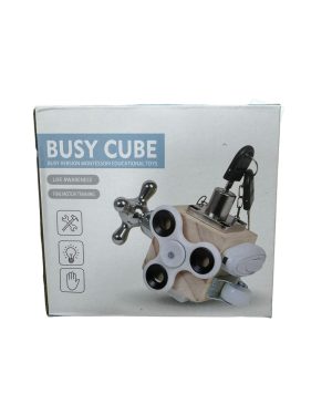 Drewniane zajęty kostka dzieci ręce trening 6793465