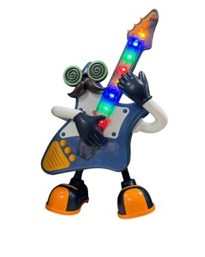 Zabawka na baterie Mr. Rock gra na saksofonie zabawki dla dzieci - tańczy 6793509