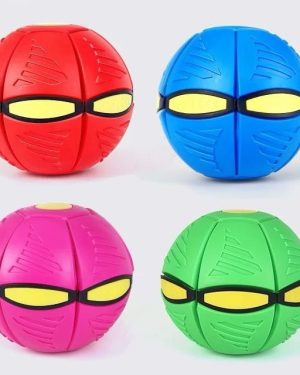 LED Flying UFO Flat Throw Disc Ball With LED 6793534