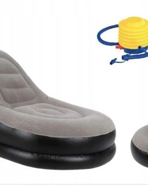 LONEEDY Nadmuchiwana sofa i podnóżek do użytku na zewnątrz 6793618