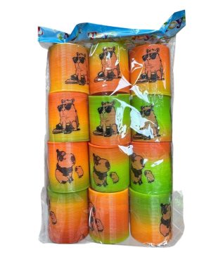 ZESTAW Długa sprężynka tęczowa 6793733