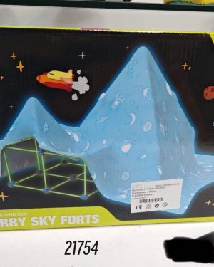 KLOCKI SŁOMKI KONSTRUKCYJNE RURKI NAMIOT ŚWIECĄCE BUDOWLA KREATYWNE 6793783