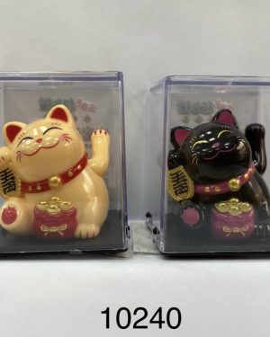 Kot Szczęścia MANEKI NEKO Figurka Solarna 6793784