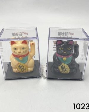SOLARNY Japoński Kot Maneki-Neko Chiński 6793788
