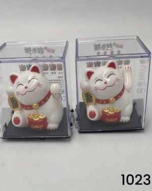 SOLARNY Japoński Kot Maneki-Neko Chiński 6793790
