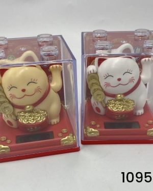 SOLARNY Japoński Kot Maneki-Neko Chiński 6793791