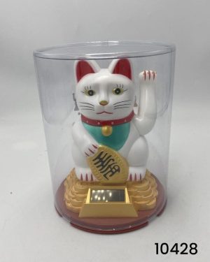 SOLARNY Japoński Kot Maneki-Neko Chiński 6793794