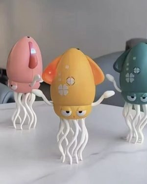 INTERAKTYWNA TAŃCZĄCA ŚWIECĄCA Z MUZYKĄ ZABAWKA OŚMIORNICA DLA DZIECI 6793809