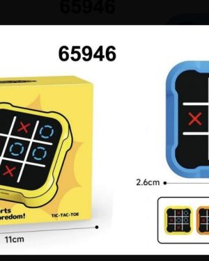GRA ZRĘCZNOŚCIOWA ELEKTRONICZNA KÓŁKO I KRZYŻYK TIC-TAC-TOE NORIMPEX 6793813