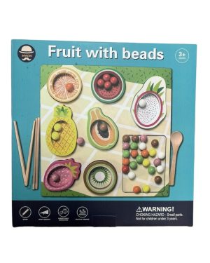 ZABAWKA FRUIT WITH BEADS 6794058